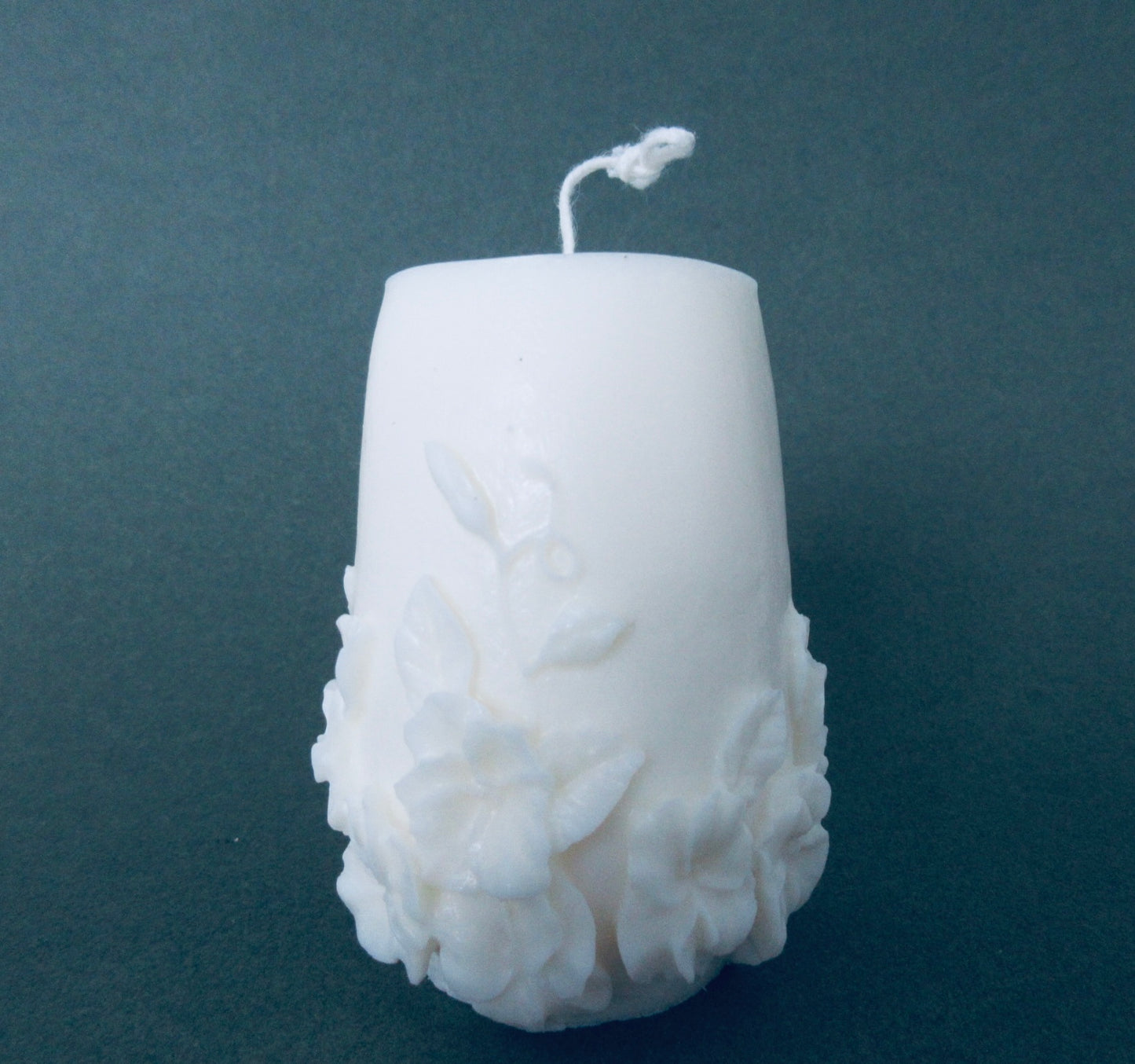 Biodegradable Floral Design Candle