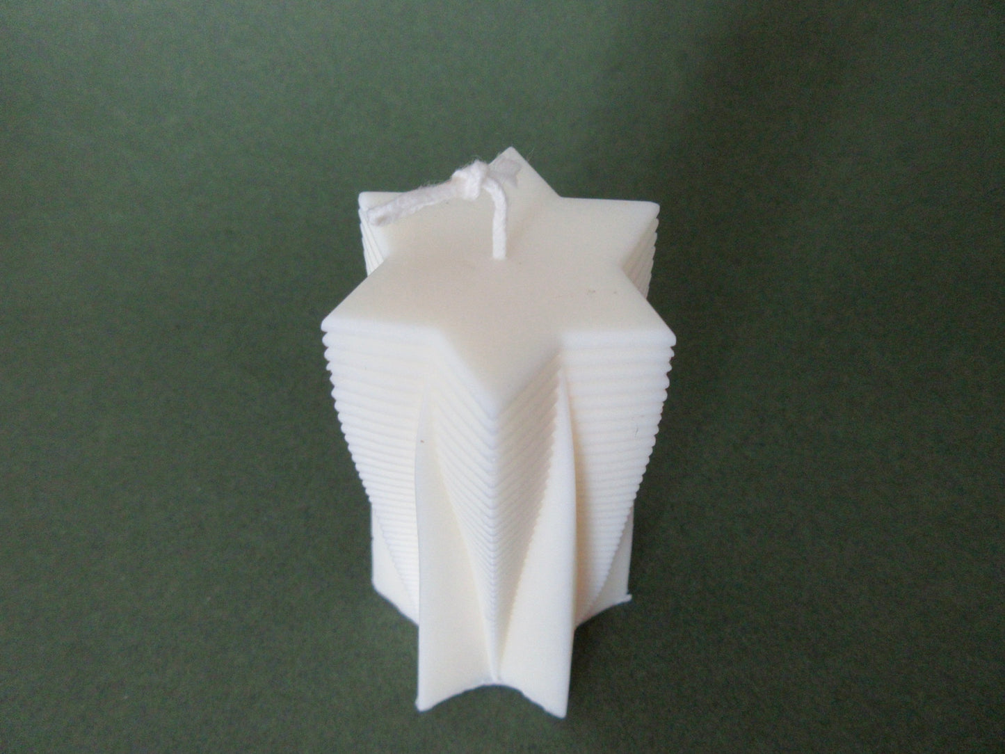 Biodegradable Star Prism Design Candle