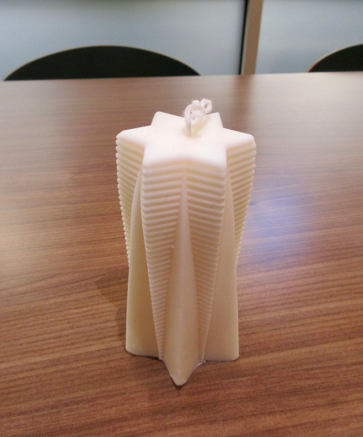 Biodegradable Star Prism Design Candle