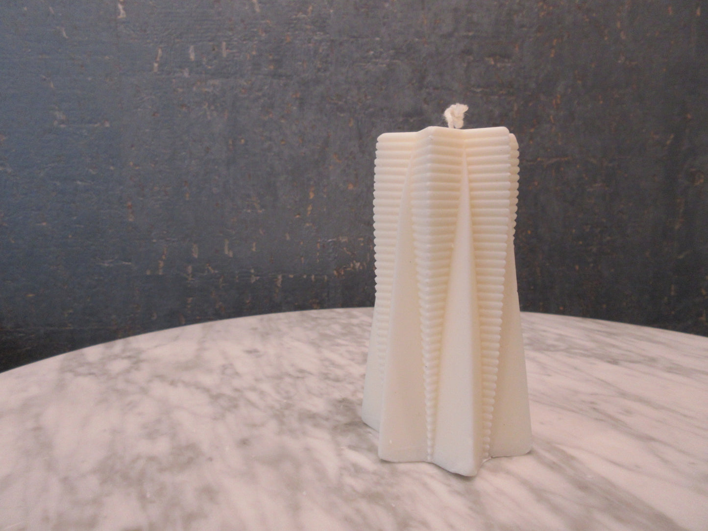 Biodegradable Star Prism Design Candle
